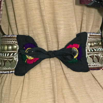 Ceinture Afghane Ethnique Bohéme